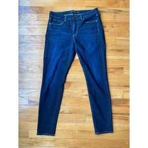 Big Star Mid Rise Skinny Dark Wash Jeans Size 29 (Designer)